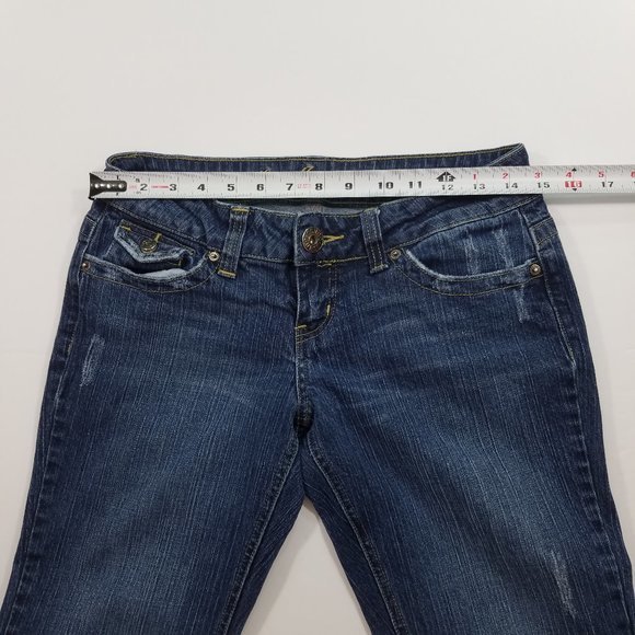 Guess Doheny Low Rise Straight Leg Jeans Size 28 - Picture 4 of 6